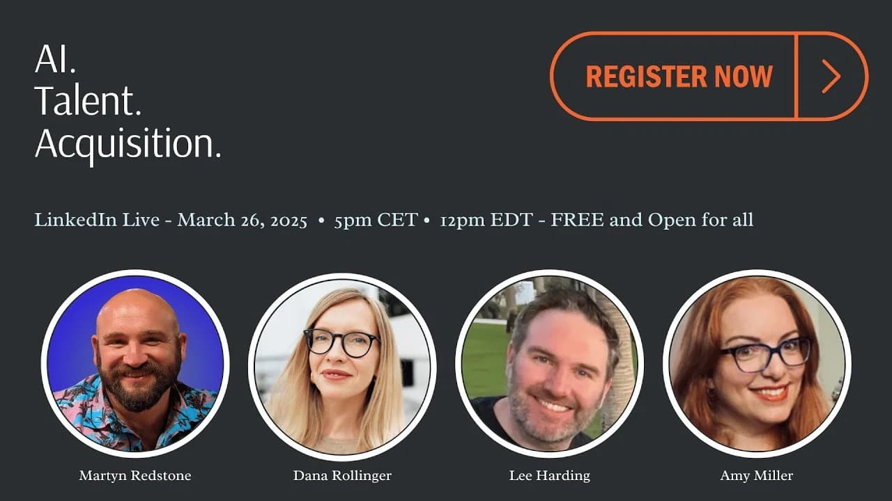 Video thumbnail: AI in Talent Acquisition.
