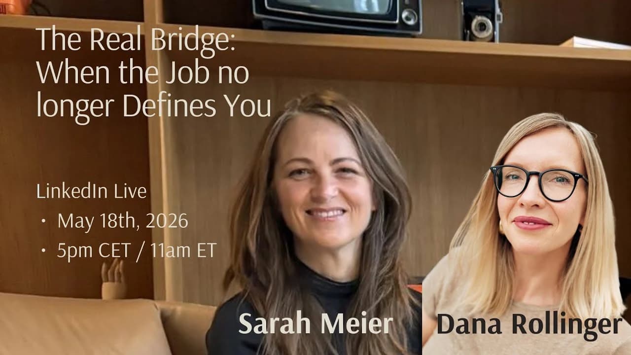 Video thumbnail: Real Bridge - When the Job no longer Defines You